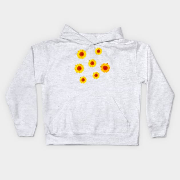 Sunflowers Kids Hoodie by lolosenese